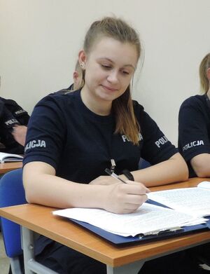 policjanta pabianickiej komendy