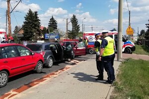 miejsce zdarzenia drogowego