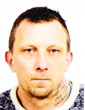 Twarz poszukiwanego mężczyzny.