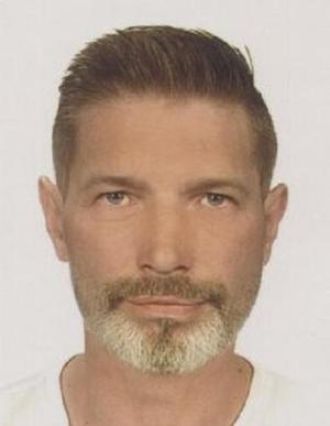 Twarz poszukiwanego mężczyzny.