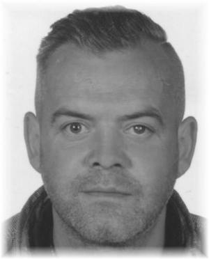 Twarz poszukiwanego mężczyzny.