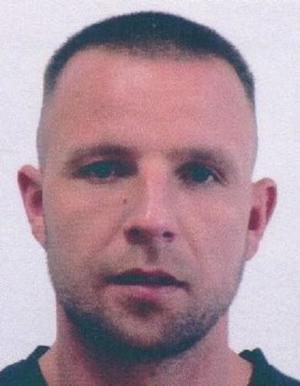 Twarz poszukiwanego mężczyzny.