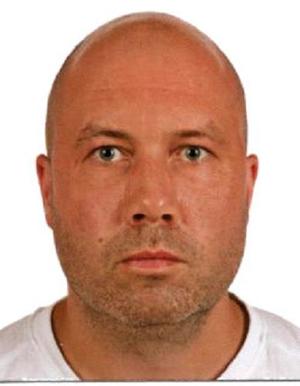 Twarz poszukiwanego mężczyzny.