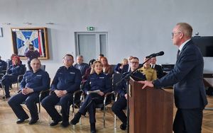 Wystąpienie Starosty Pabianickiego.