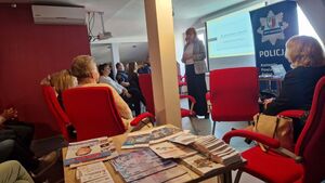 Powiatowy Rzecznik Konsumentów na spotkaniu z seniorami.