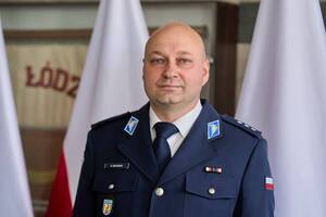 Na zdjęciu komisarz Marek Marusiński