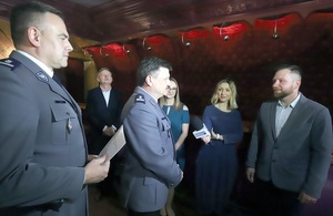 łódzki policjant z tytułem ,,człowieka miesiąca"