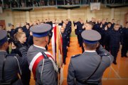 uroczyste ślubowanie nowo przyjętych policjantów